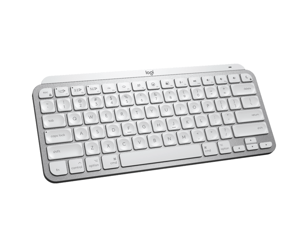 Клавиатура Logitech MX Keys Mini For Mac Minimalist Wireless Illuminated Keyboard - PALE GREY - US Intl - EMEA 8