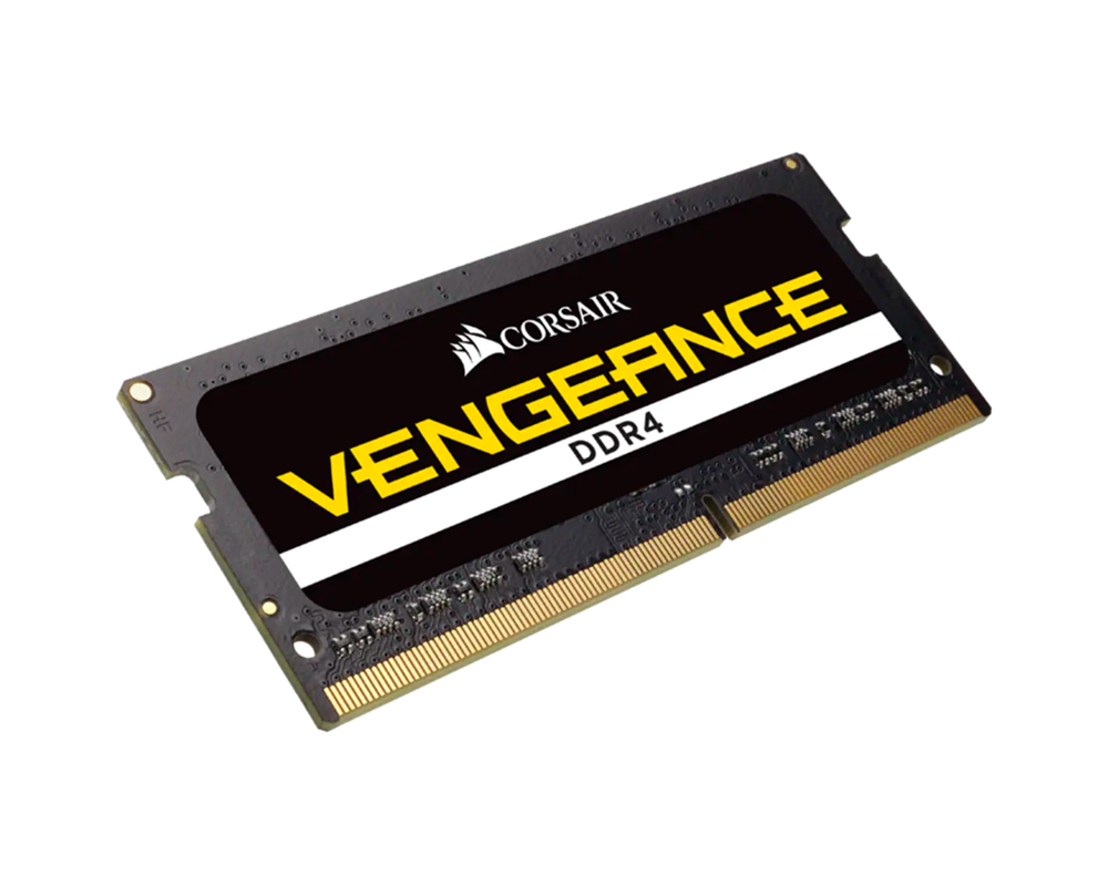 Памет CORSAIR 8GB DDR4 3200MHz SODIMM Unbuffered 22-22-22-53 Black PCB 1.2V 4