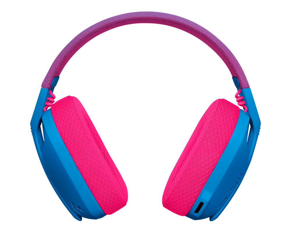 Слушалки Геймърски безжични слушалки Logitech G435 Lightspeed Wireless, Микрофон, Син/Розов 8