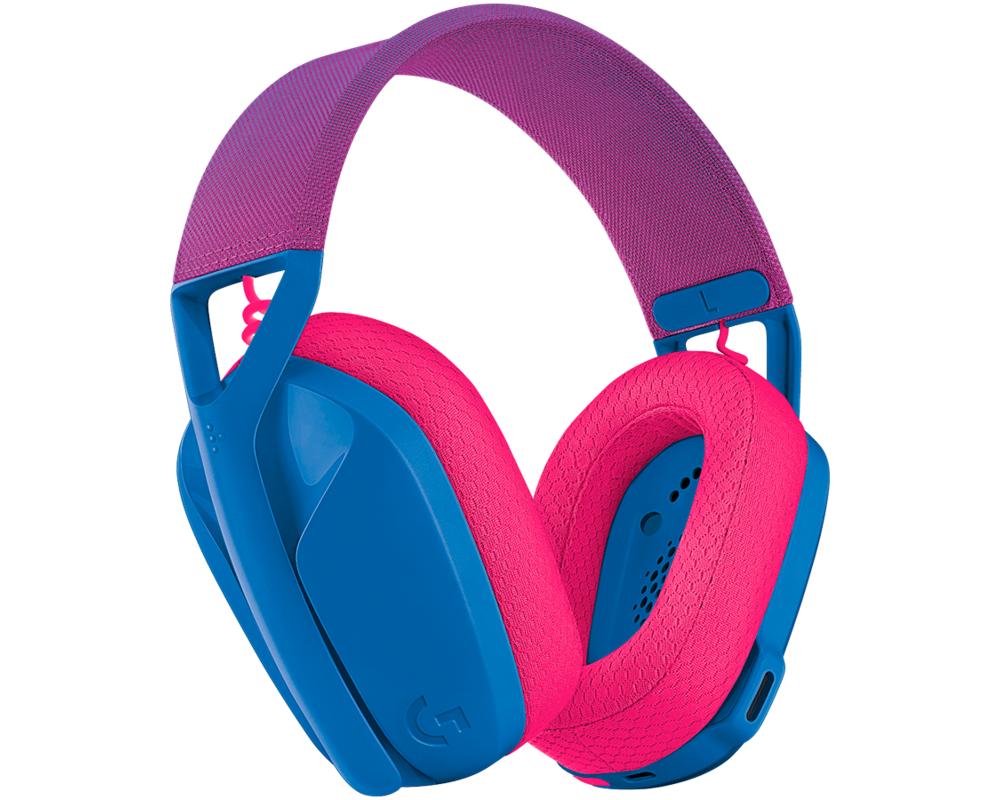 Слушалки Геймърски безжични слушалки Logitech G435 Lightspeed Wireless, Микрофон, Син/Розов 9