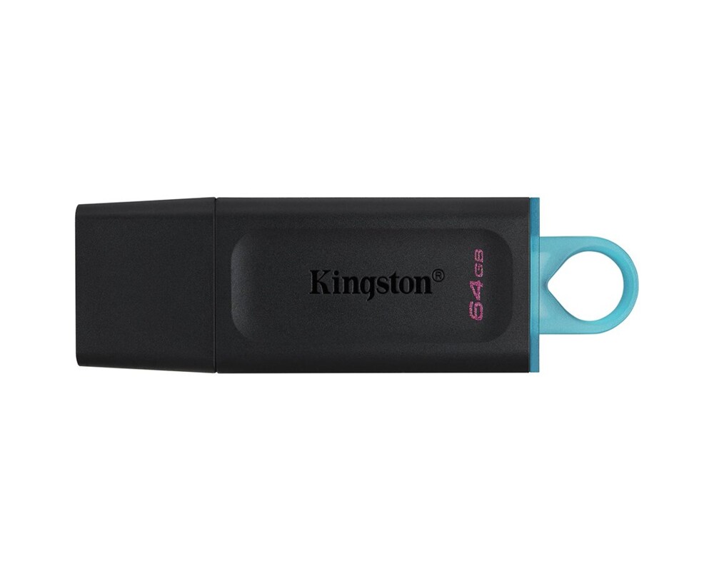 Флаш памет KINGSTON 64GB USB3.2 Gen1 DataTraveler Exodia Black + Teal 15