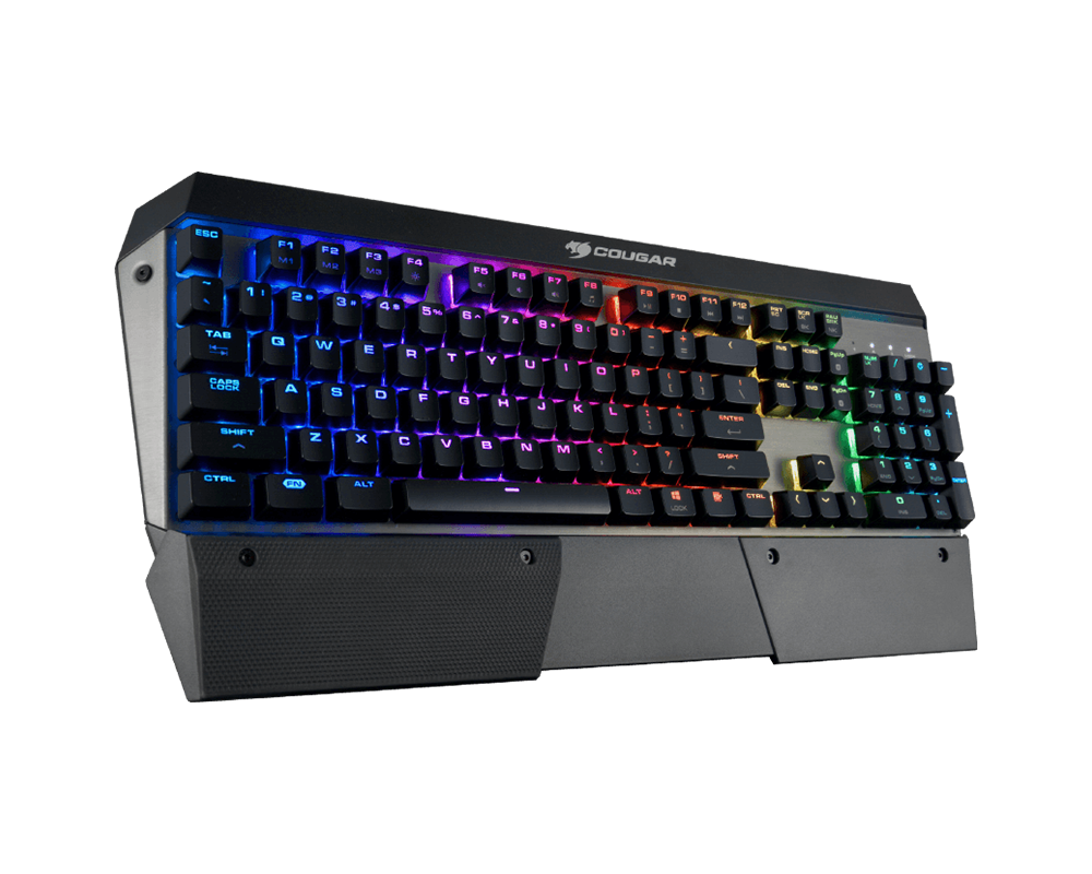 Клавиатура COUGAR ATTACK X3 - Iron Gray - Red Cherry MX RGB Mechanical Gaming Keyboard 3
