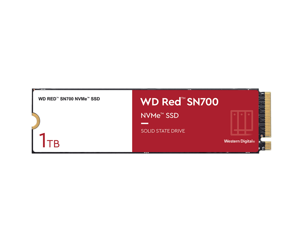 SSD WD Red SSD SN700 NVMe 1TB M.2 2280 PCIe Gen3 8Gb 12