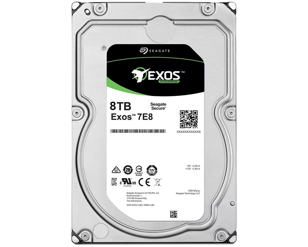 Твърд диск SEAGATE EXOS 7E8 Enterprise Capacity 8TB HDD 7200rpm SATA 12Gb 2
