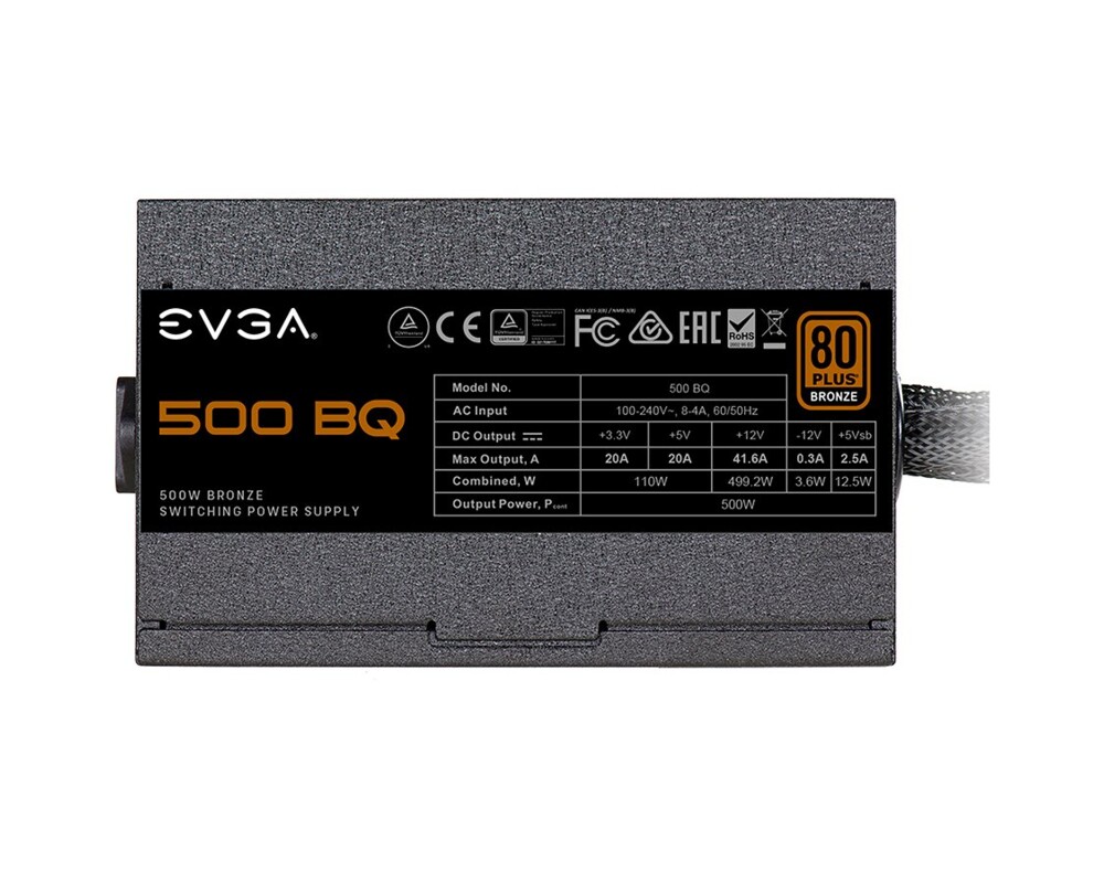 Захранване EVGA 500 BQ 4