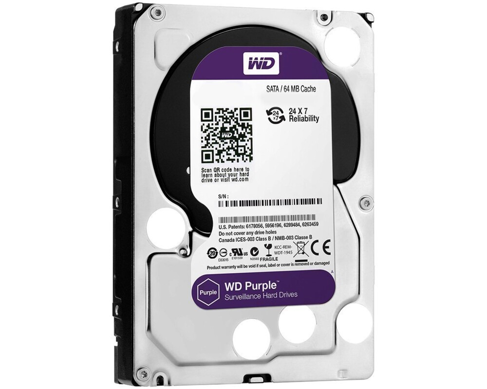 Твърд диск WD Purple 2TB SATA 6Gb 6