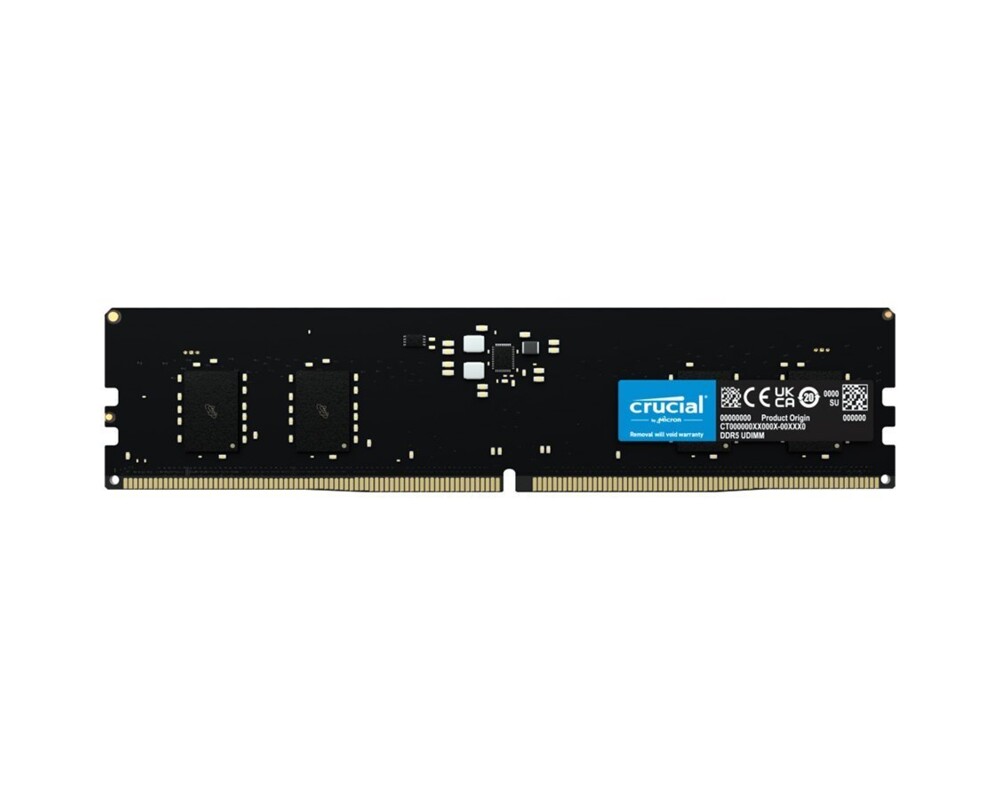 Памет Crucial 16GB DDR5-4800 UDIMM CL40 2
