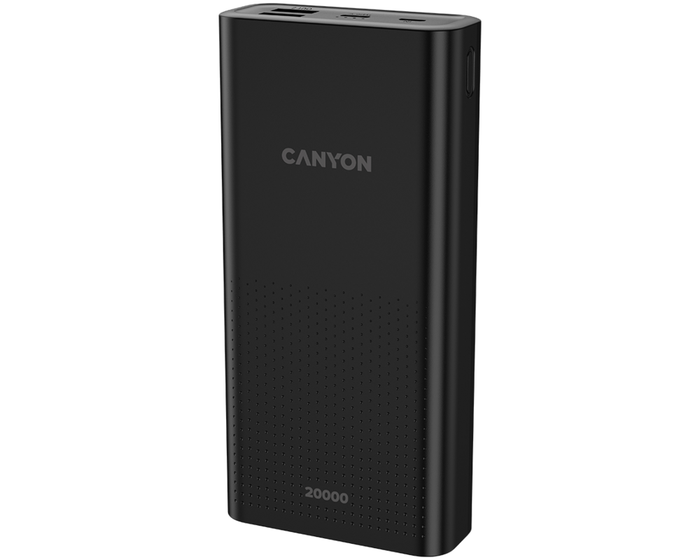 Външна батерия CANYON power bank PB-2001 20000 mAh Blac... 2