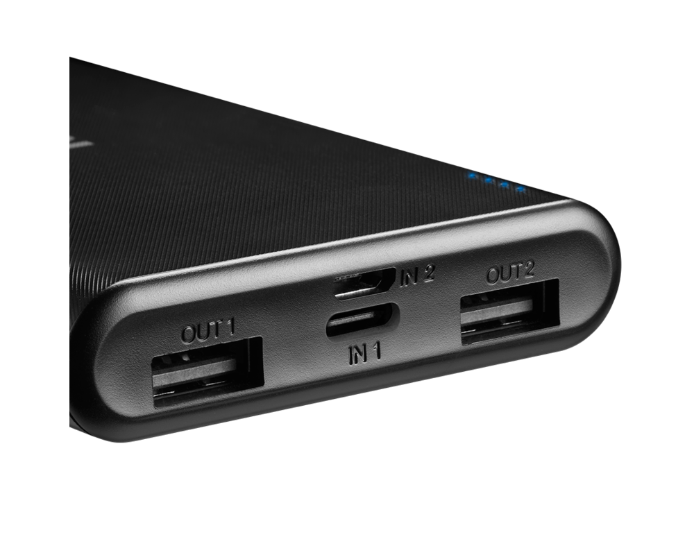 Външна батерия CANYON power bank PB-108 10000 mAh Black 3