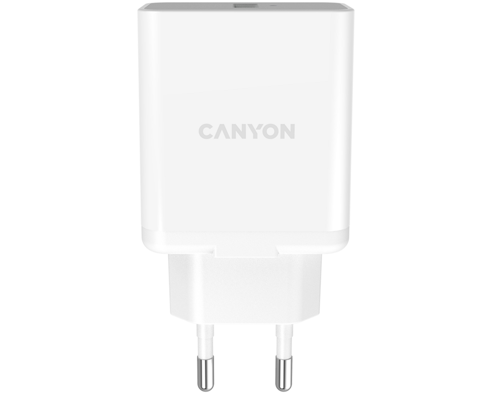 Зарядно CANYON chatger H-24 QC 3.0 24W USB-A Whi... 6