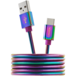 <span>Кабел</span> CANYON cable UC-7 A-C 18W 1.2m Oil Slick <span class='catalog-num-in-name'>CNS-USBC7RW</span> - 