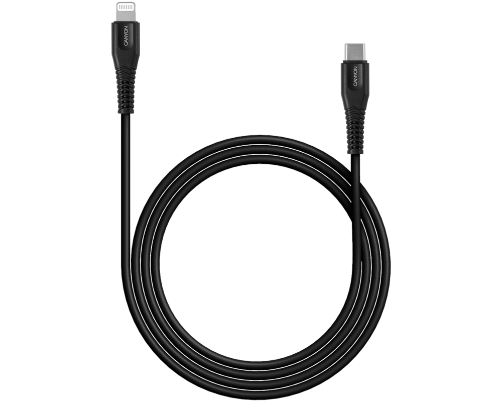 Кабел CANYON cable MFI-4 Type-C to Lightning 1... 2