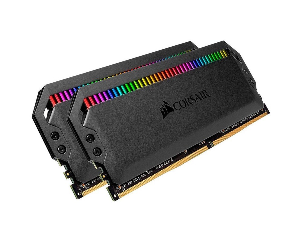 Памет Corsair Dominator Platinum RGB 16GB, DDR4, 3200MHz, CL16, Dual Channel Kit 4
