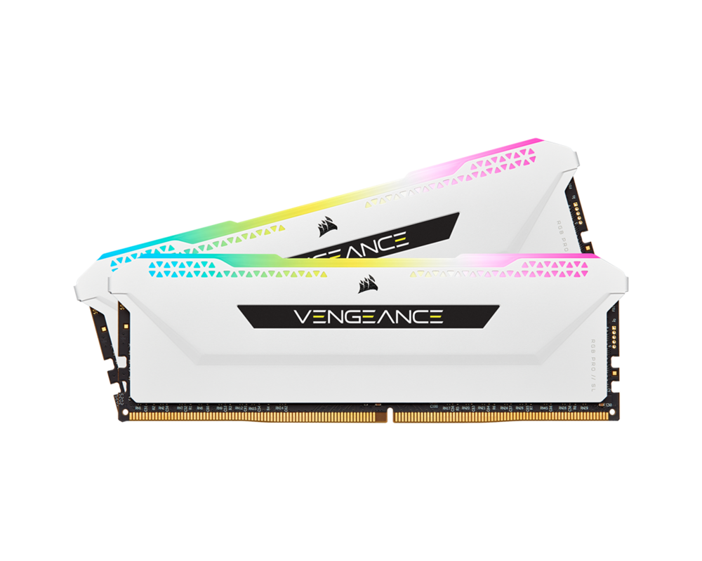 Памет Corsair Vengeance PRO SL RGB White 16GB(2x8GB) DDR4 PC4-25600 3200MHz CL16 CMH16GX4M2E3200C16W 4