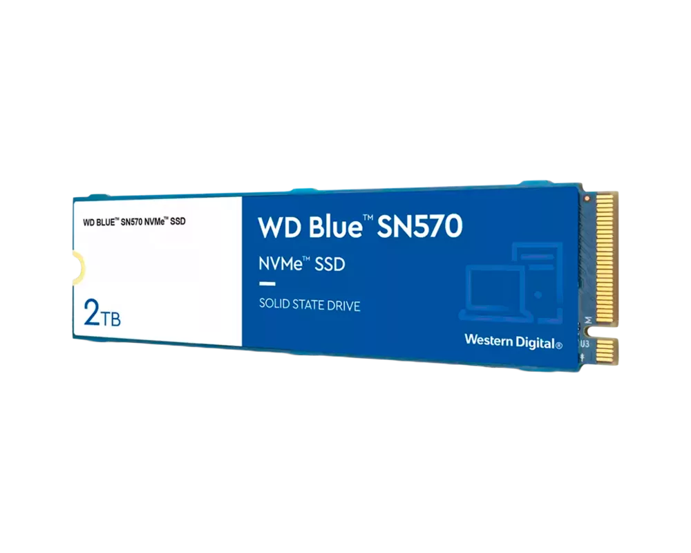 SSD WD Blue SSD SN570 NVMe 2TB M.2 2280 PCIe Gen3 8Gb 4