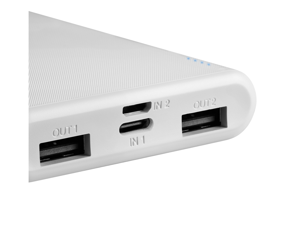 Външна батерия CANYON power bank PB-108 10000 mAh White 3