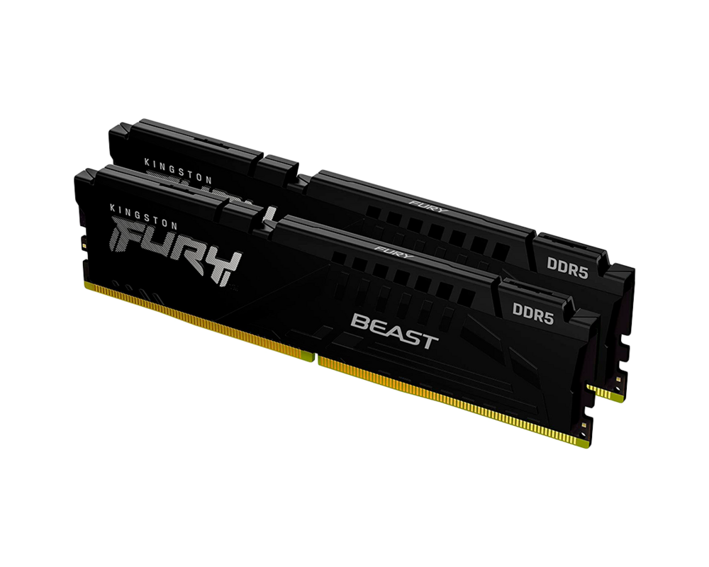 Памет 2x16GB DDR5 5200 Kingston Fury Beast Intel XMP 8