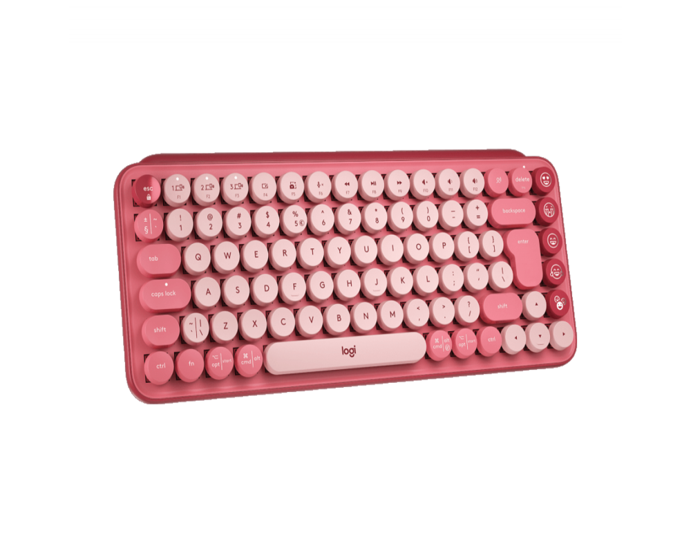 Клавиатура Геймърска Механична Клавиатура Logitech POP Keys Heartbreaker, TKL, Bluetooth 5.1 9