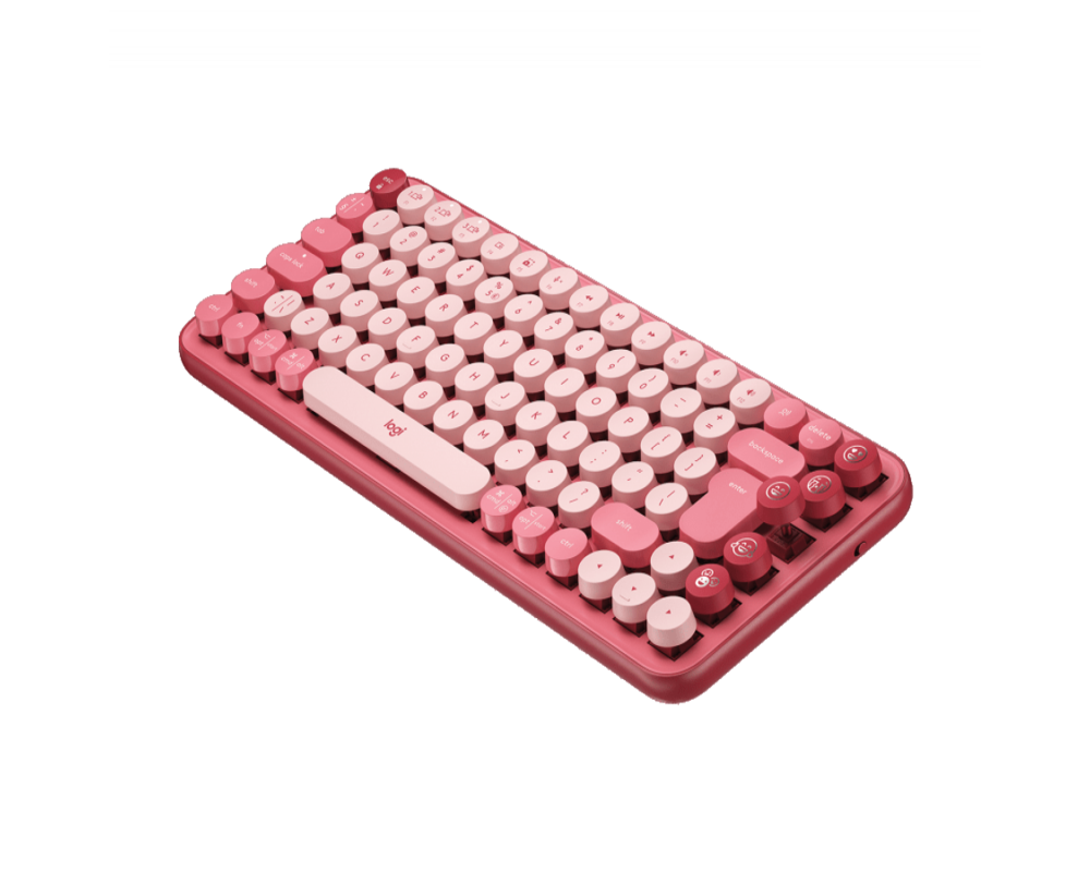 Клавиатура Геймърска Механична Клавиатура Logitech POP Keys Heartbreaker, TKL, Bluetooth 5.1 8