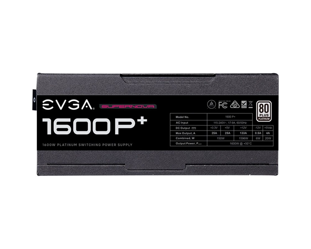 Захранване EVGA SuperNOVA 1600 P+ 4
