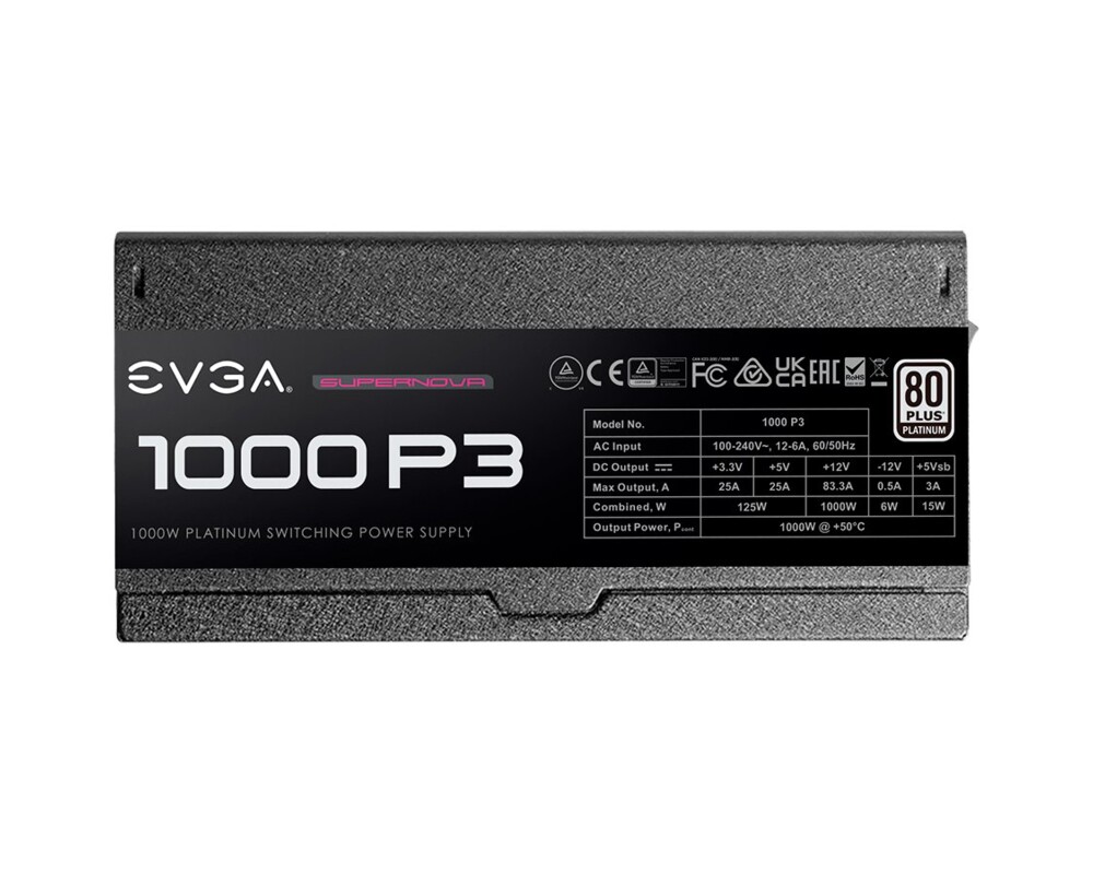 Захранване EVGA SuperNOVA 1000 P3 4