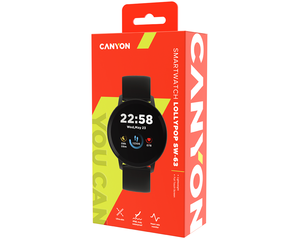 Smart часовник Canyon CNS-SW63BB (Разопакован) 6