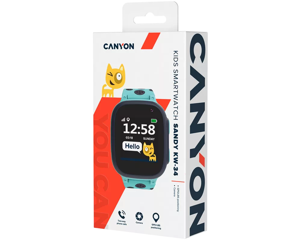 Smart часовник Canyon CNE-KW34BL 6