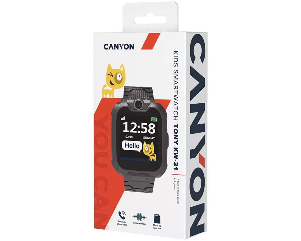 Smart часовник Canyon CNE-KW31BB 9