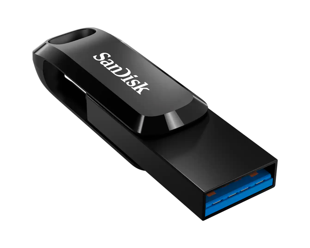 Флаш памет SanDisk Ultra Dual Drive Go, 128 GB, USB 3.2 1st Gen (USB 3.0), Черен 8