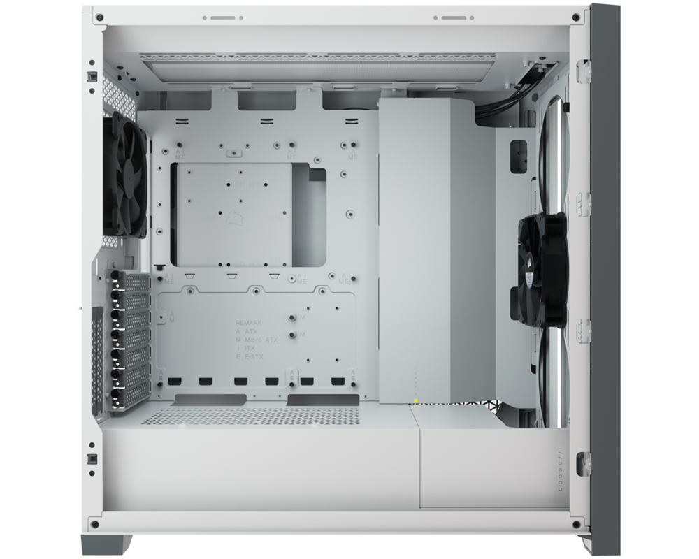 Кутия CORSAIR 5000D Tempered Glass Mid-Tower ATX PC Case — White 3