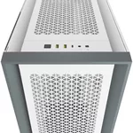 Кутия CORSAIR 5000D AIRFLOW Tempered Glass Mid-Tower ATX PC Case White 5