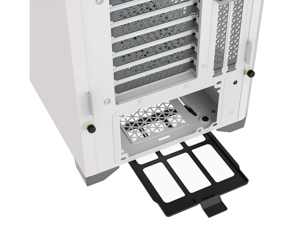 Кутия CORSAIR 5000D AIRFLOW Tempered Glass Mid-Tower ATX PC Case White 6