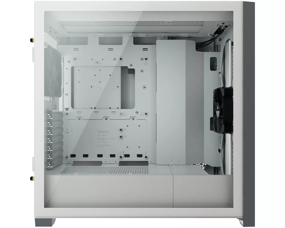 Кутия CORSAIR 5000D AIRFLOW Tempered Glass Mid-Tower ATX PC Case White 2