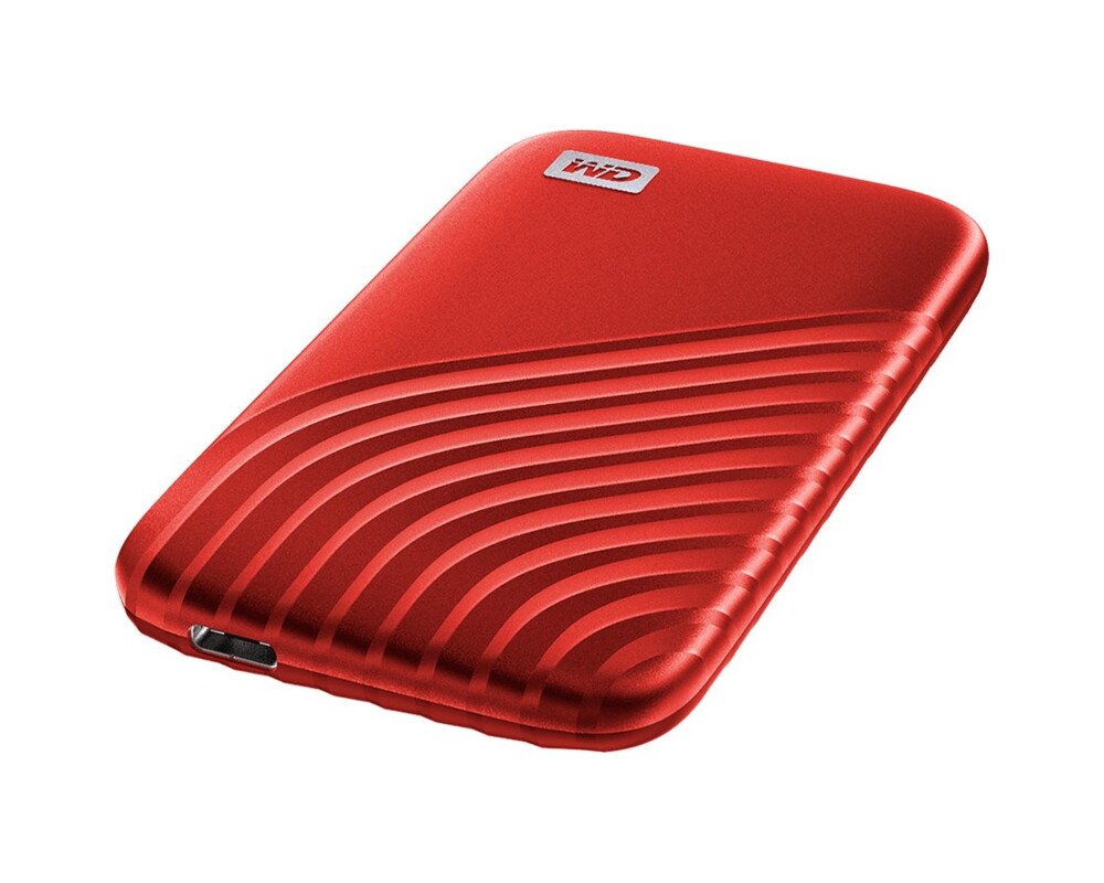SSD WD My Passport SSD 500GB Red Cross Compatible USB 3.2 Gen-2 and USB-C 1050MB 11
