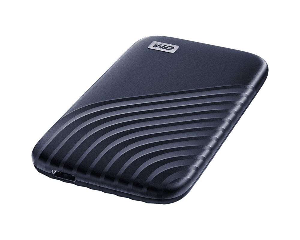 SSD WD My Passport SSD 1TB Midnight Blue Cross Compatible USB 3.2 Gen-2 and USB-C 1050MB 11