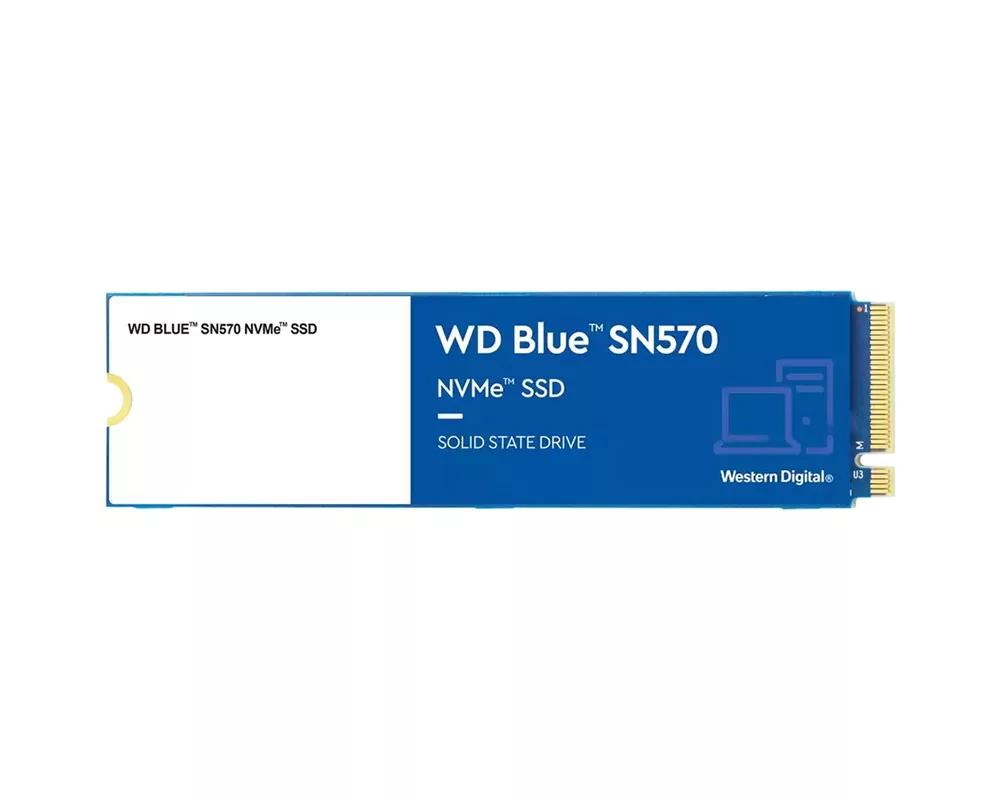 SSD WD Blue SSD SN570 NVMe 500GB M.2 2280 PCIe Gen3 8Gb 5