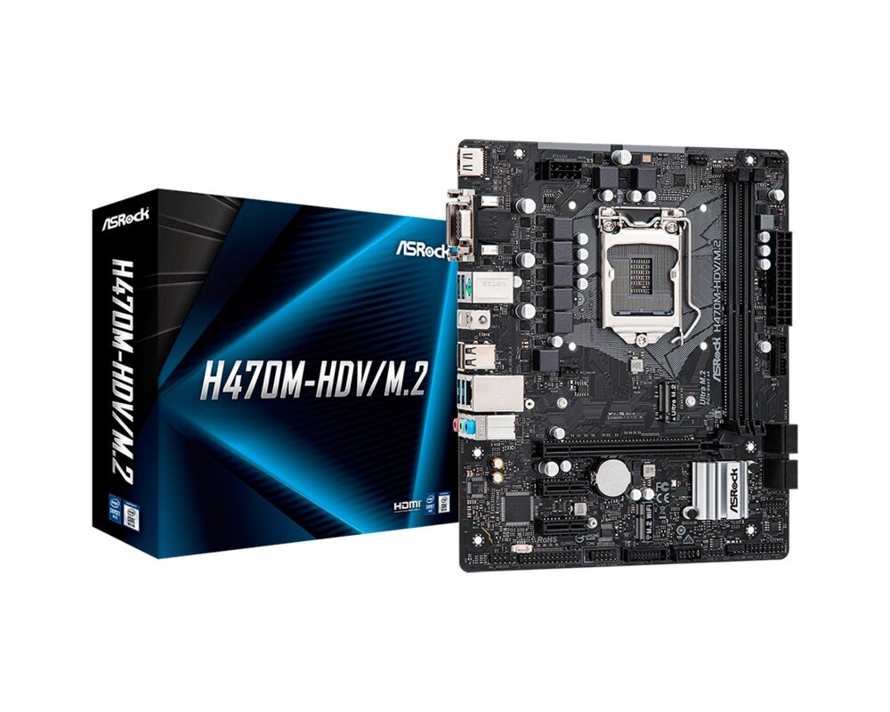 Дънна платка ASROCK H470/M2