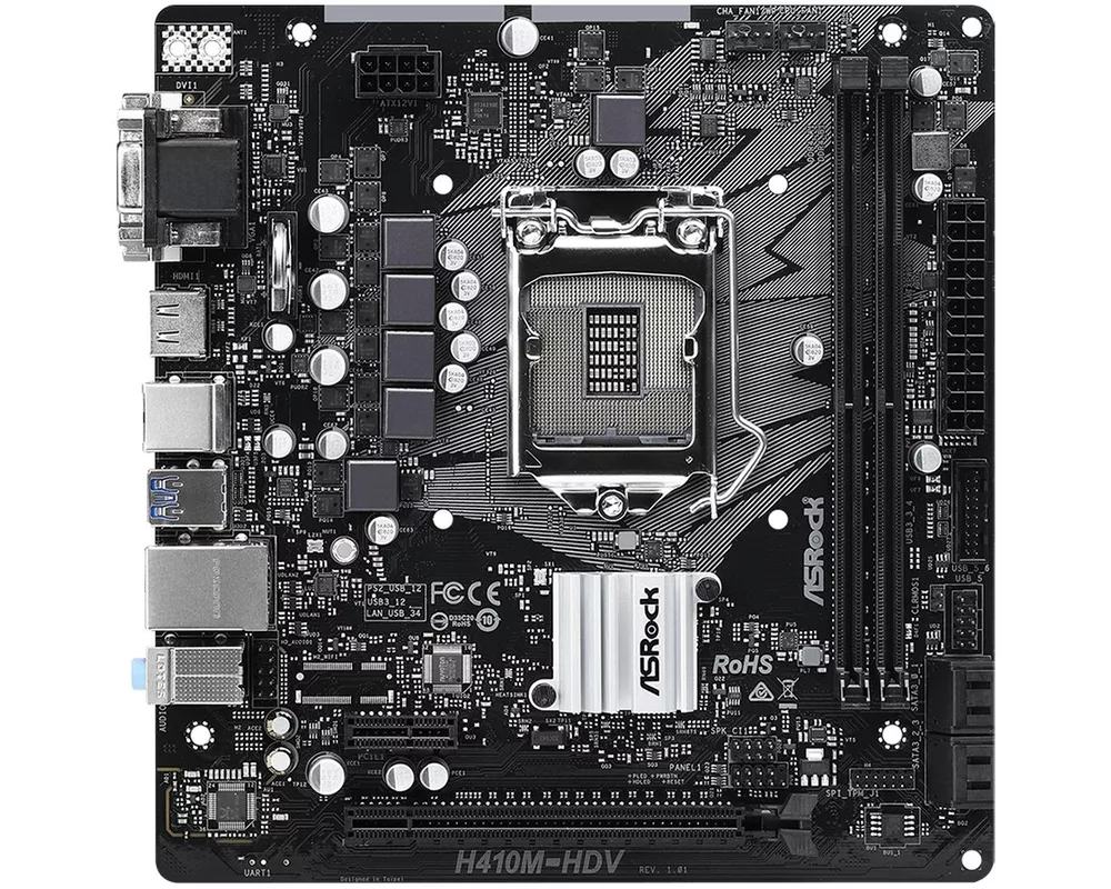 Дънна платка ASROCK H410M-HDV 2