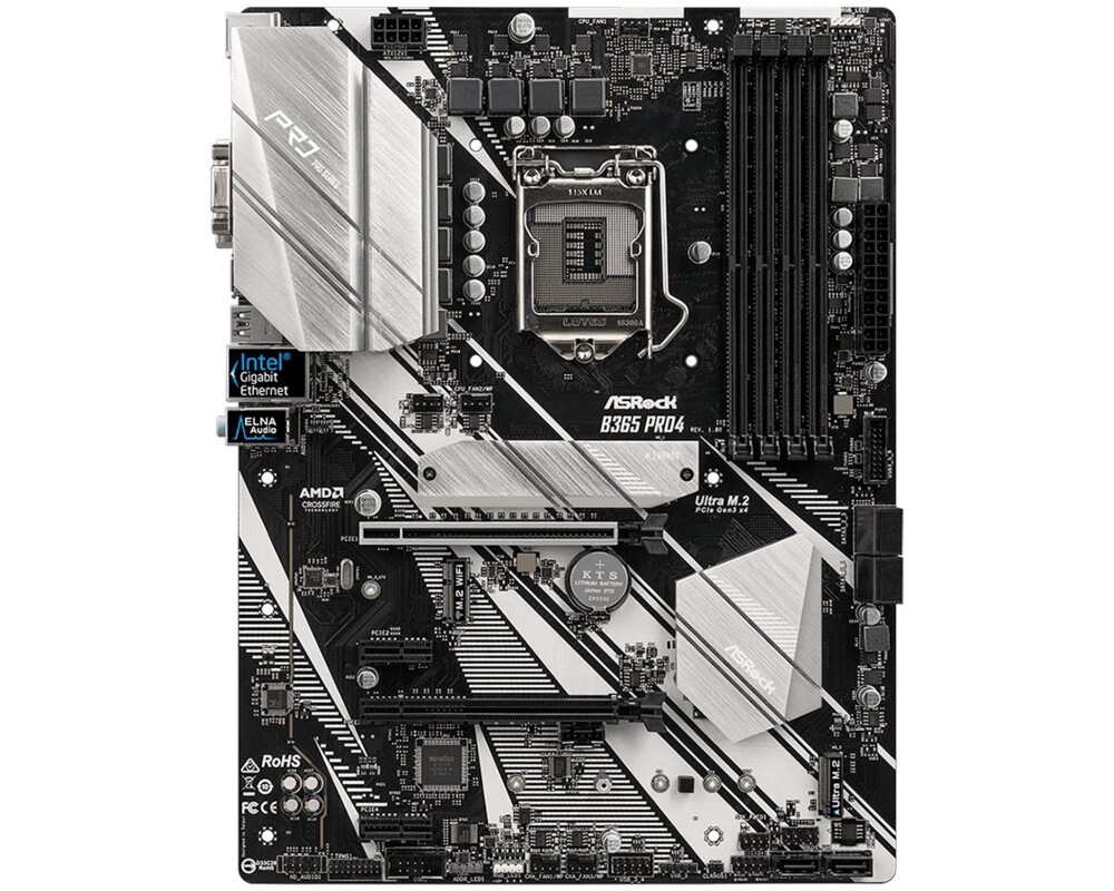 Дънна платка ASROCK B365 PRO4 Socket 1151 DDR4 2666 2
