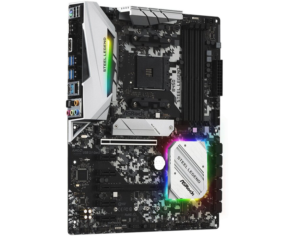 Дънна платка ASROCK B450 Steel Legend 11