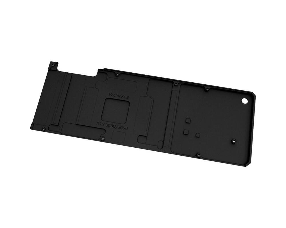 Част за охладител EK-Quantum Vector XC3 RTX 3080/3090 Backplate - Black 2