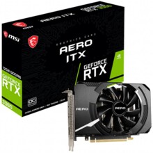  MSI GeForce RTX 3060 AERO ITX OC 12GB GDDR6 369676 RTX_3060_AERO_ITX_12G_OC на топ цена - PIC.bg