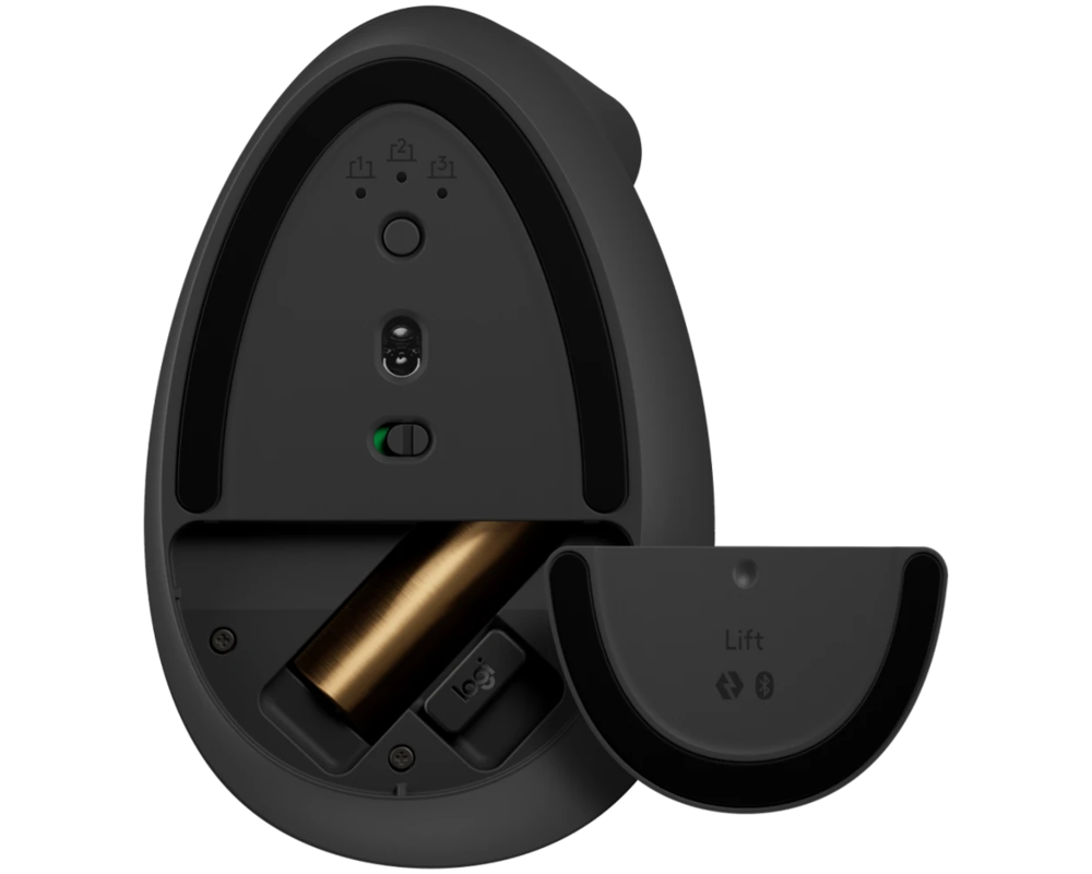 Мишка Logitech Lift Vertical Ergonomic Mouse - GRAPHITE / BLACK - EMEA 22