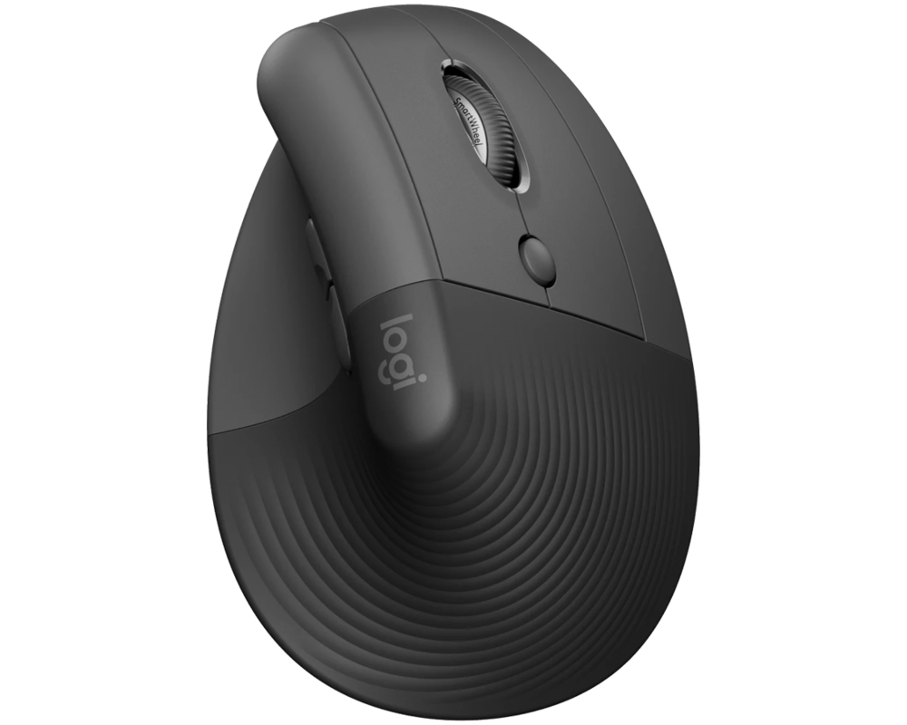 Мишка Logitech Lift Vertical Ergonomic Mouse - GRAPHITE / BLACK - EMEA 18
