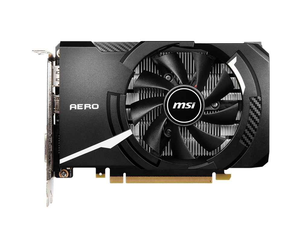 Видеокарта MSI GeForce GTX 1650 D6 AERO ITX OCV1 2