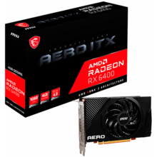  MSI AMD Radeon RX 6400 AERO ITX 4G 398343 RX_6400_AERO_ITX_4G на топ цена - PIC.bg