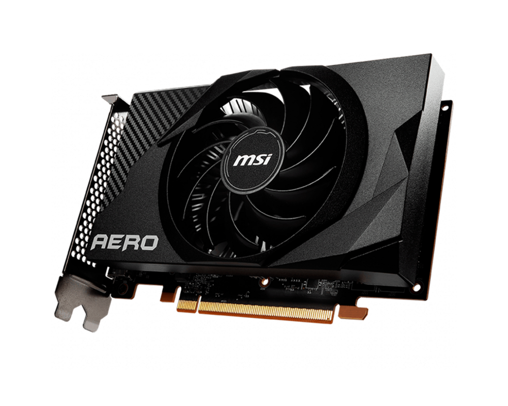 Видеокарта MSI AMD Radeon RX 6400 AERO ITX 4G 4