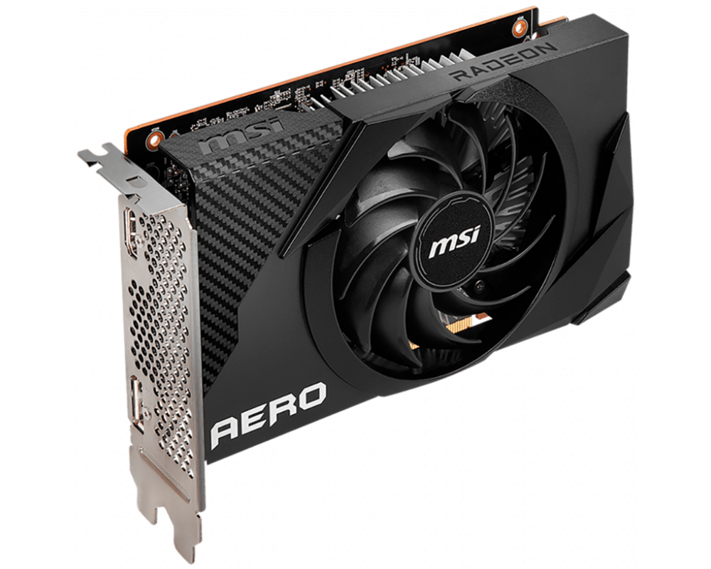 Видеокарта MSI AMD Radeon RX 6400 AERO ITX 4G 3