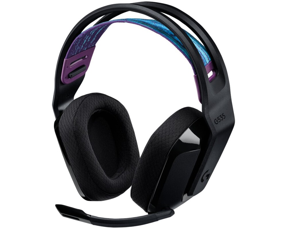 Слушалки Logitech G535 LIGHTSPEED Wireless Gaming Headset - BLACK - EMEA 9