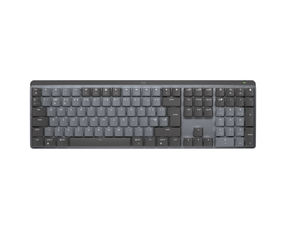 Клавиатура LOGITECH MX Mechanical Wireless Illuminated Performance Keyboard - GRAPHITE - (US) INTL - 2.4GHZ 10
